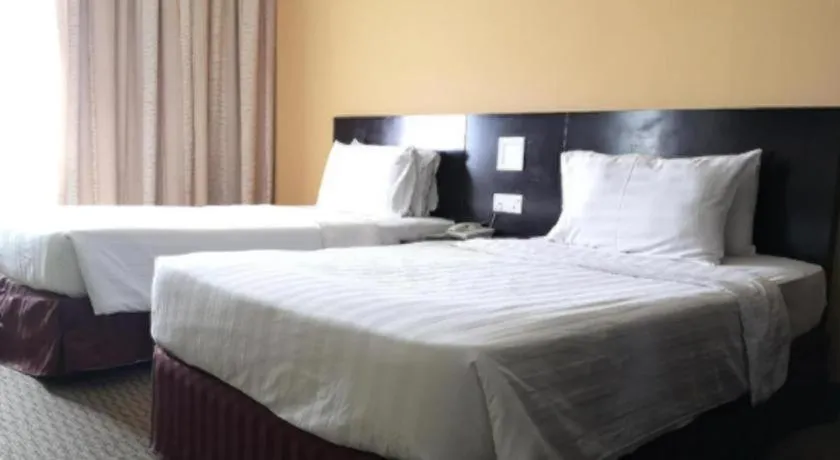 Bed in Perkasa Hotel Keningau