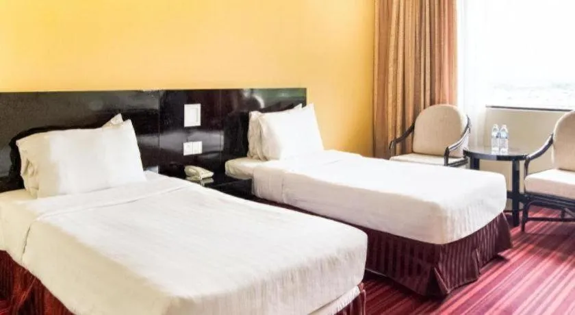 Bed in Perkasa Hotel Keningau