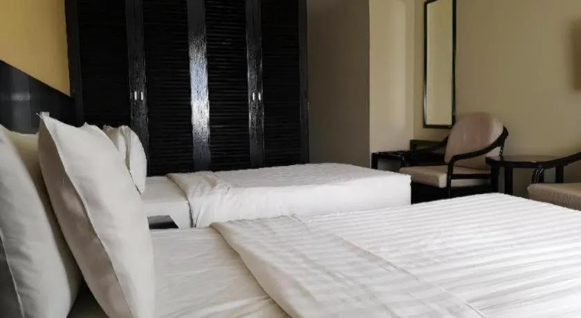 Bed in Perkasa Hotel Keningau