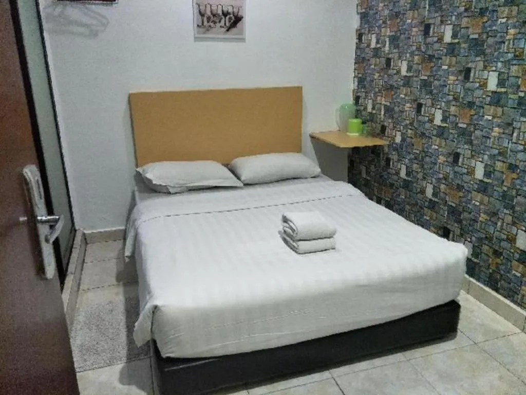 Bed in Hotel Zamburger Sri Petaling