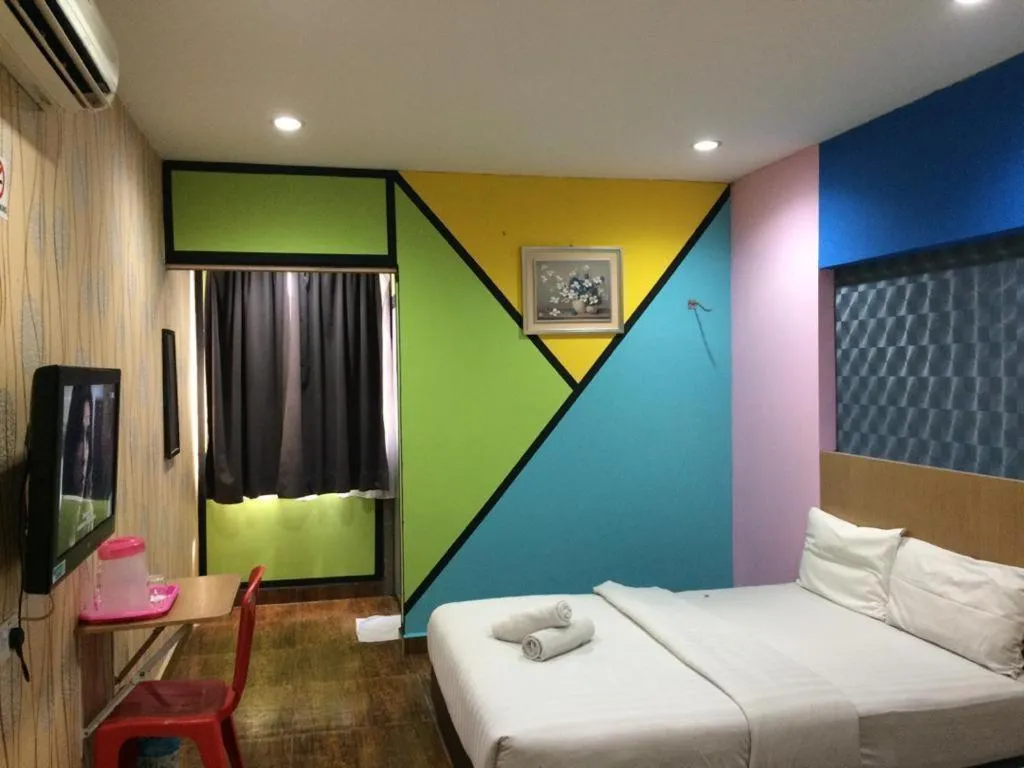 Bed in Hotel Zamburger Sri Petaling