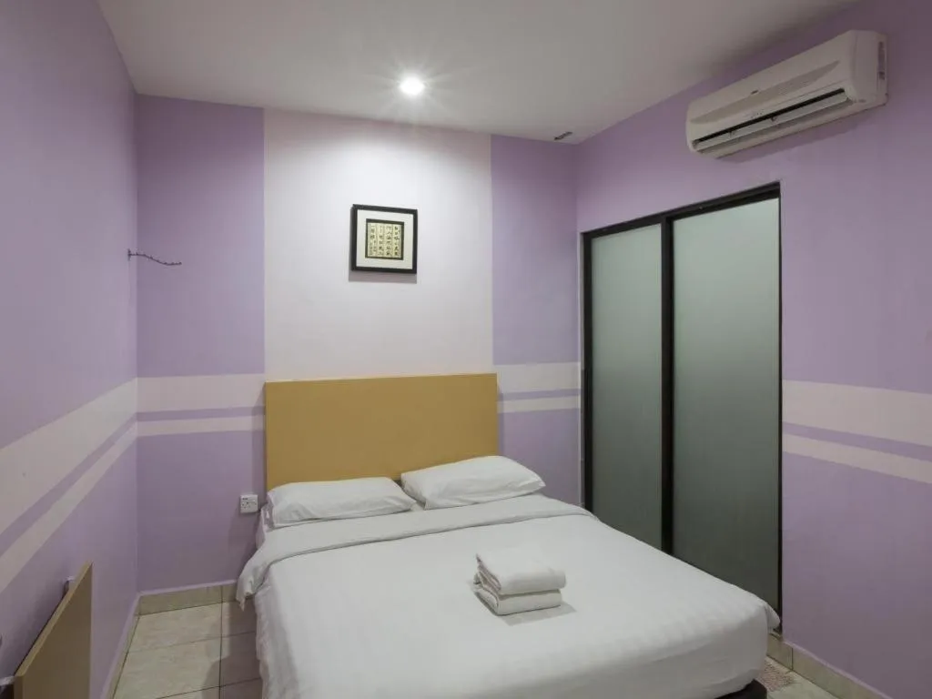 Bed in Hotel Zamburger Sri Petaling