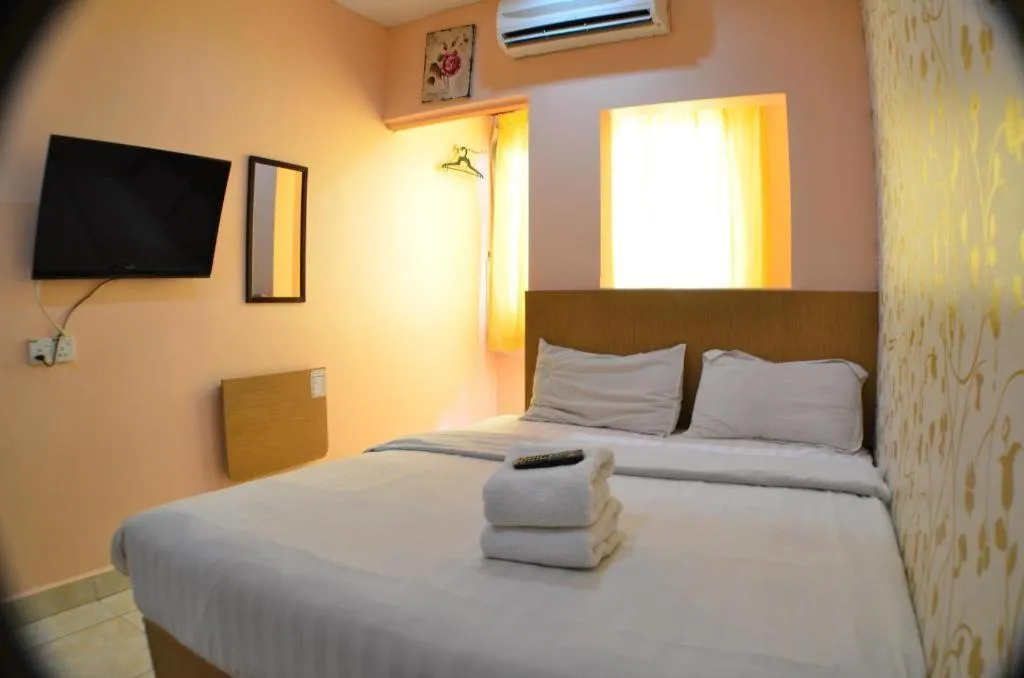 Bed in Hotel Zamburger Sri Petaling