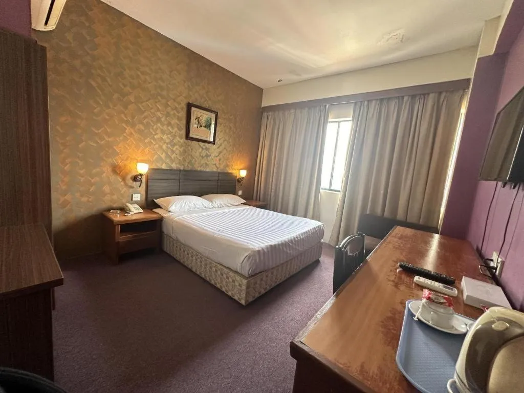 Bed in Klang Histana Hotel