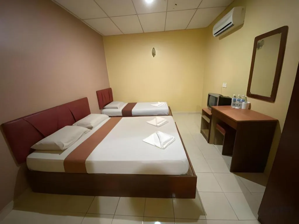 Bed in Sea Front Hotel Port Dickson