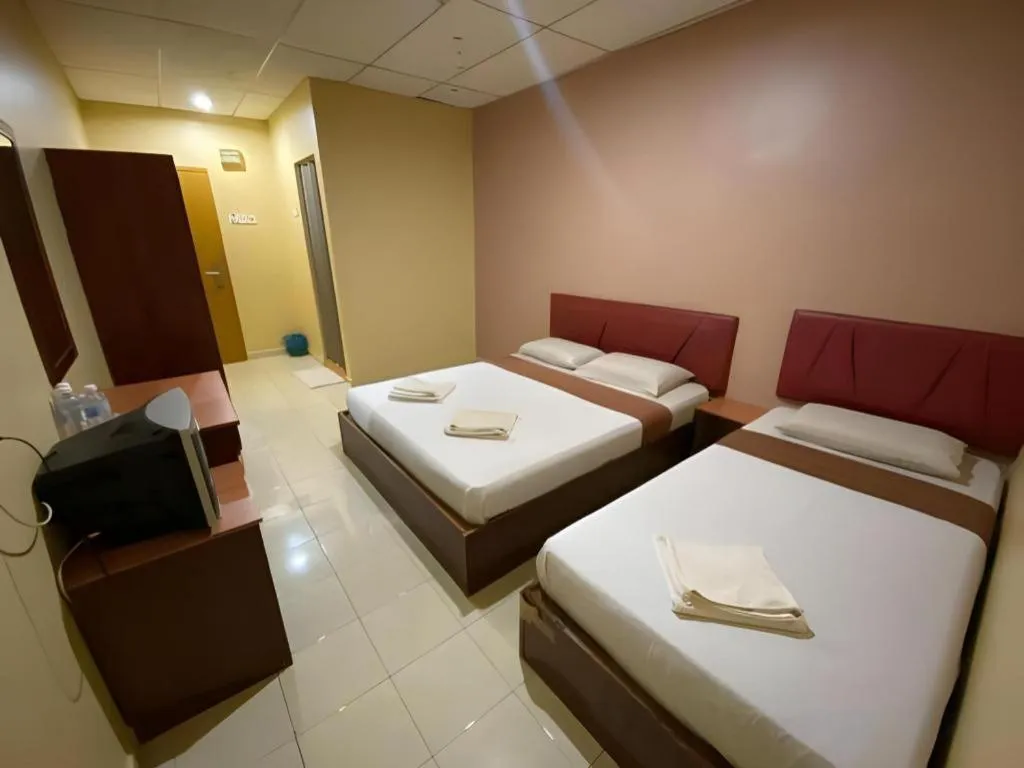 Bed in Sea Front Hotel Port Dickson