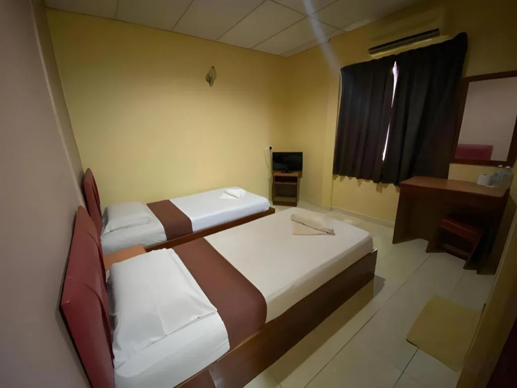 Bed in Sea Front Hotel Port Dickson