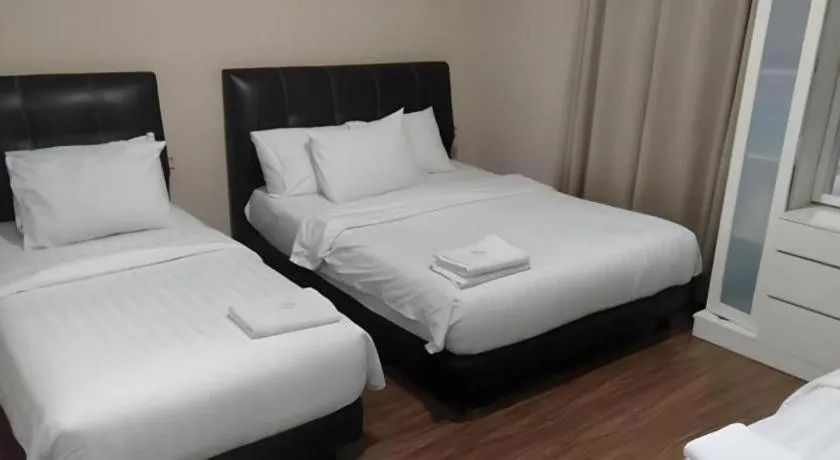 Bed in Hotel Seri Pauh