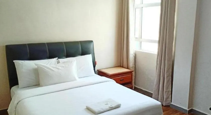 Bed in Hotel Seri Pauh