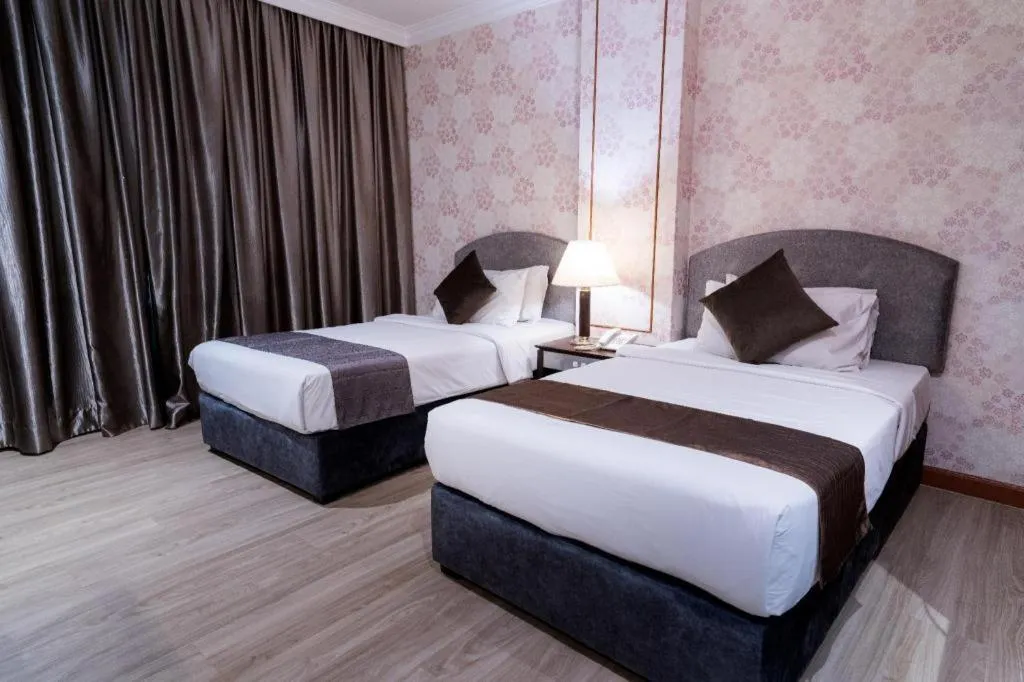 Bed in Pelican Hotel