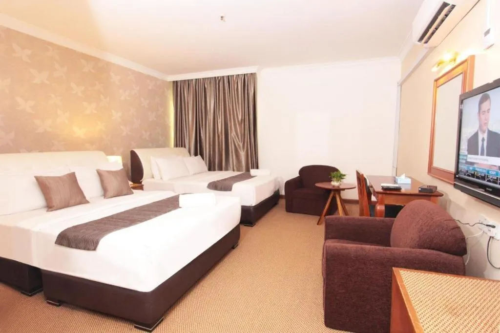 Bed in Pelican Hotel