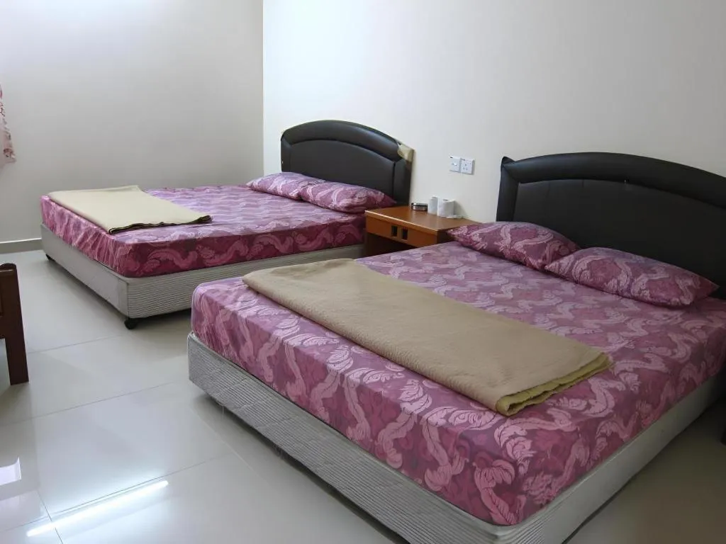 Bed in Skudai Baru Hotel