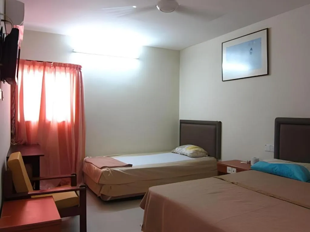Bed in Skudai Baru Hotel