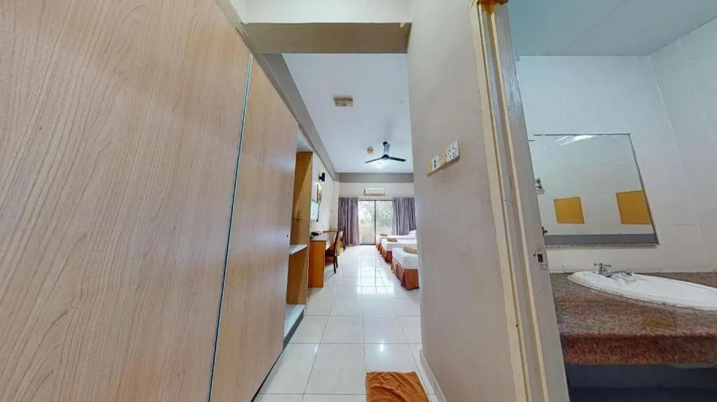 Bed in City Times Hotel