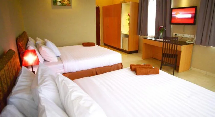 Bed in City Times Hotel