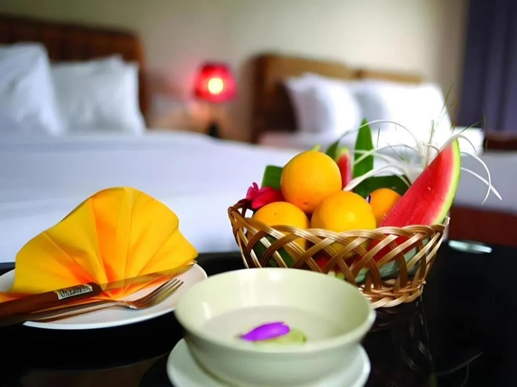 Bed in City Times Hotel