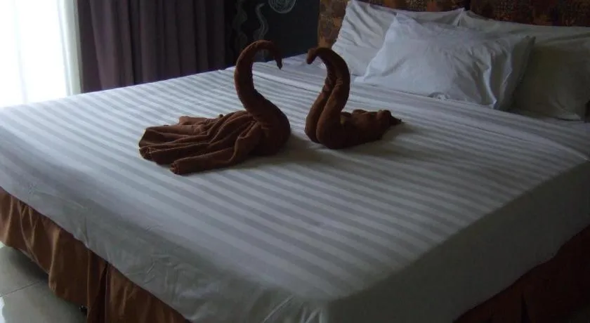 Bed in City Times Hotel