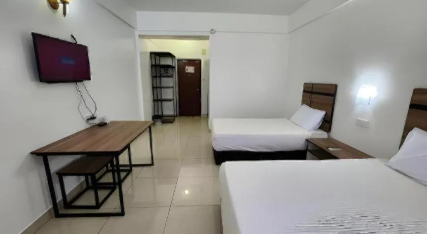 Bed in Hotel Meligai Kapit