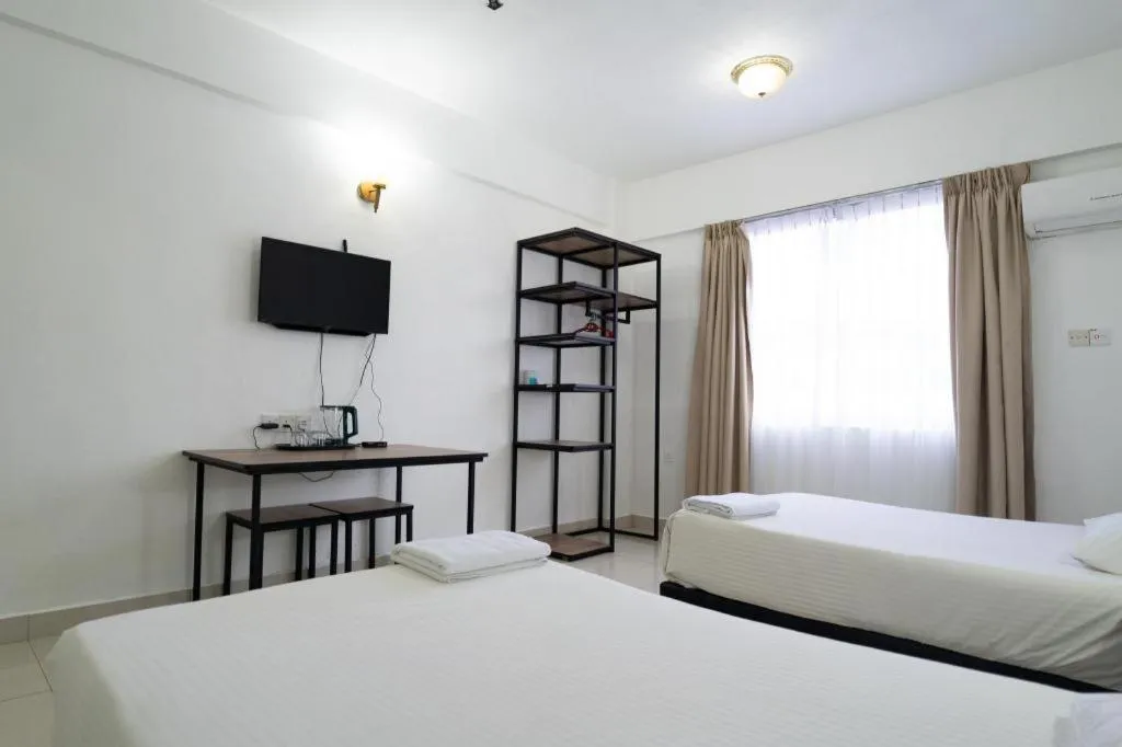 Bed in Hotel Meligai Kapit