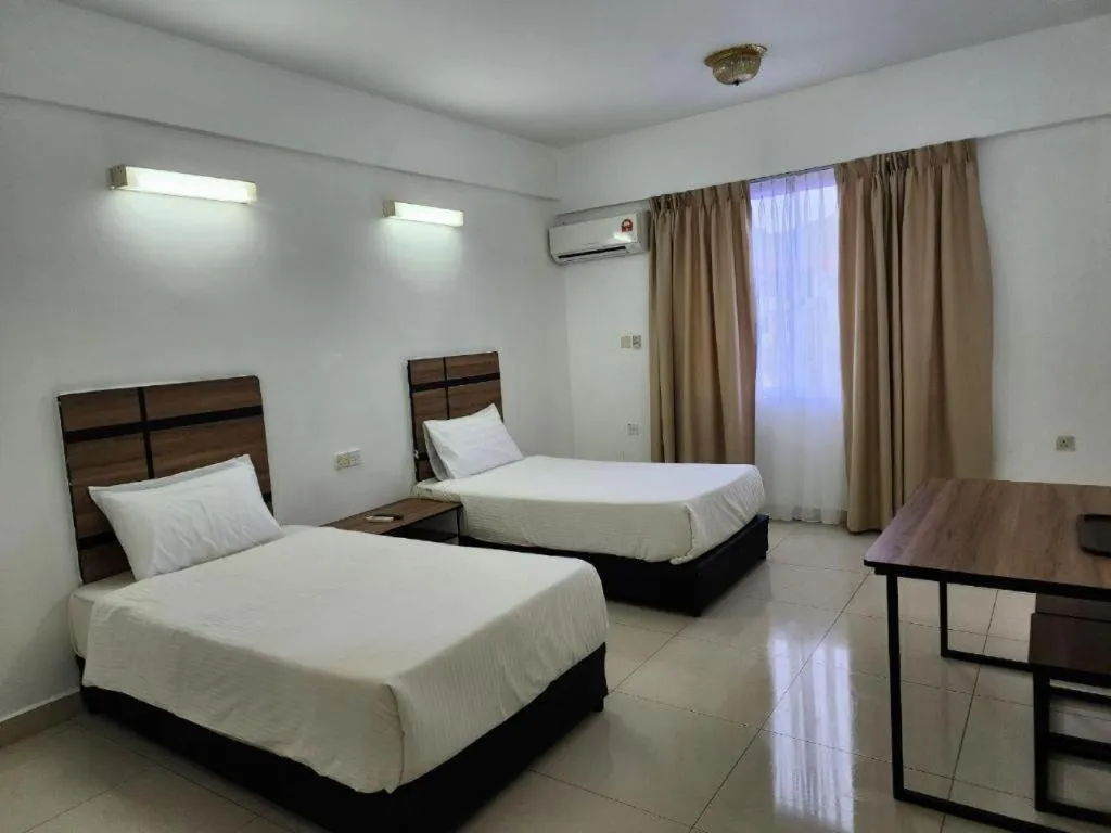 Bed in Hotel Meligai Kapit