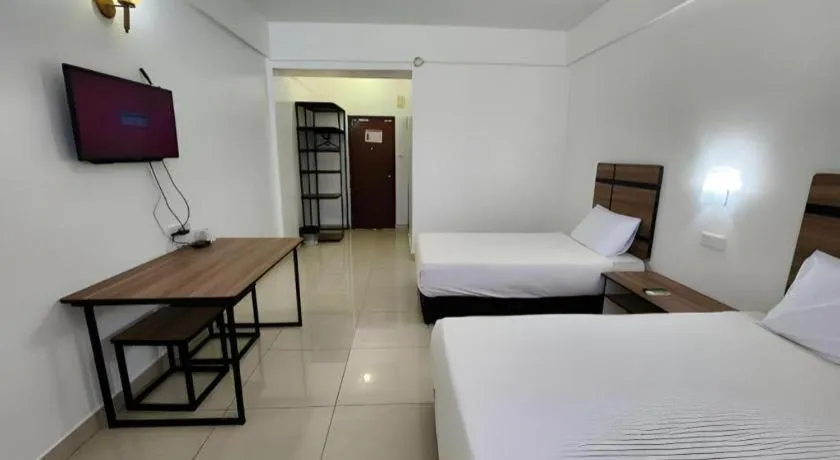 Bed in Hotel Meligai Kapit