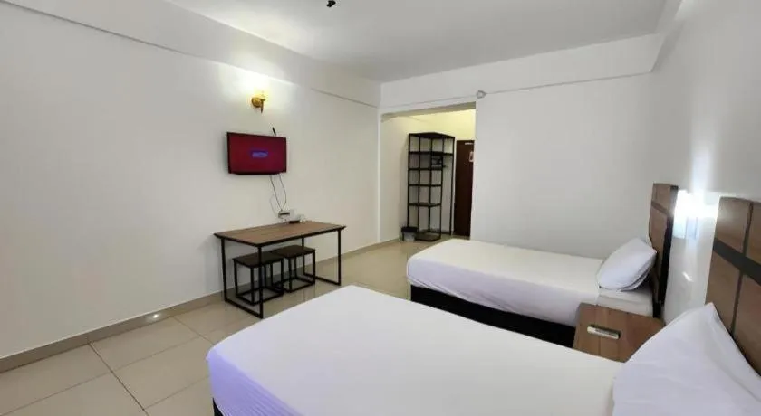 Bed in Hotel Meligai Kapit