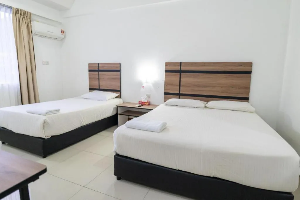 Bed in Hotel Meligai Kapit