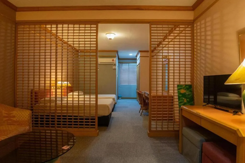 Bed in Hotel Meligai Kapit