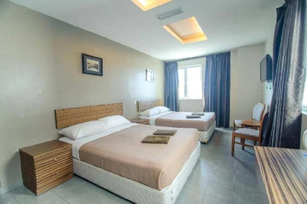 Bed in De Mawardah Hotel, Taming Sari Tower Malacca