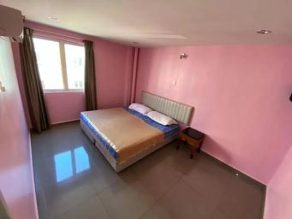 Bed in De Mawardah Hotel, Taming Sari Tower Malacca