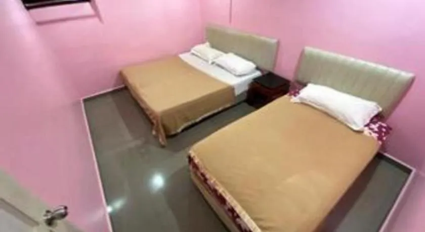 Bed in De Mawardah Hotel, Taming Sari Tower Malacca