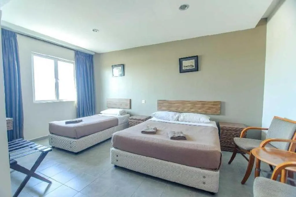 Bed in De Mawardah Hotel, Taming Sari Tower Malacca