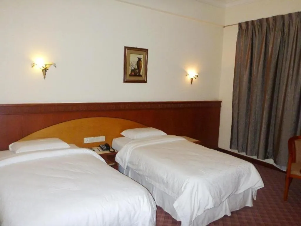 Bed in Seafest Hotel Semporna