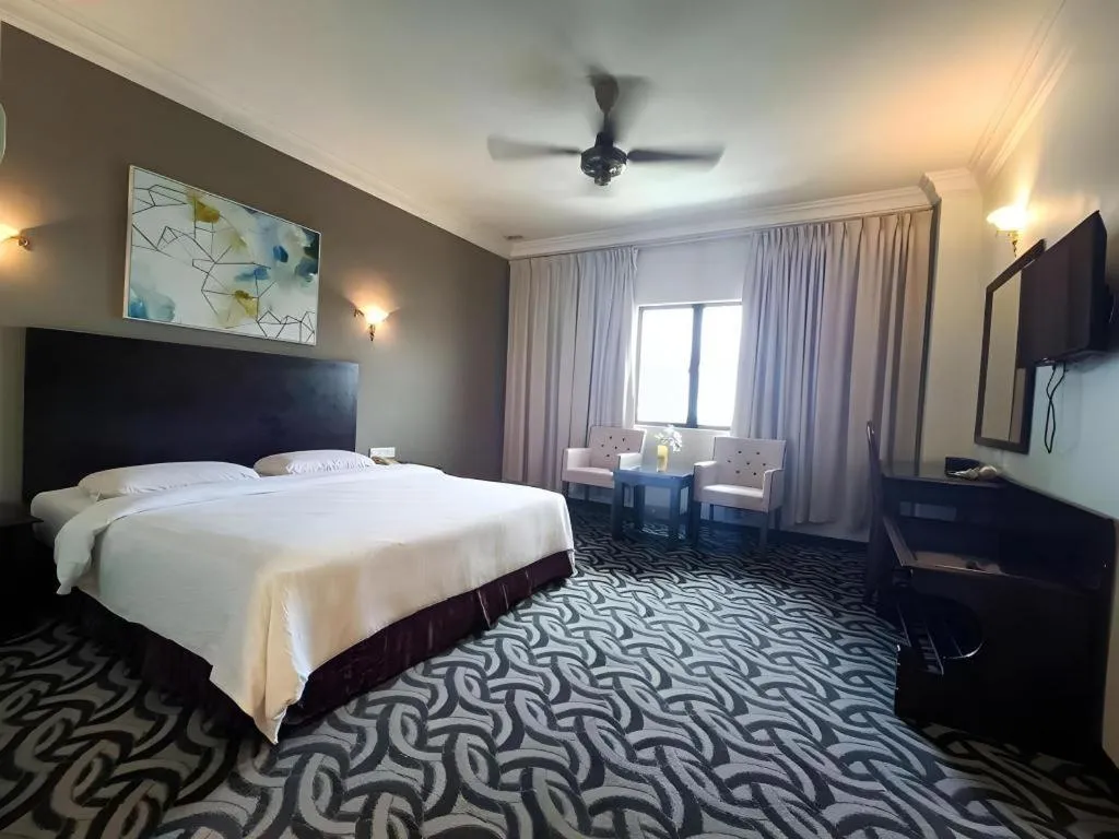 Bed in Seafest Hotel Semporna