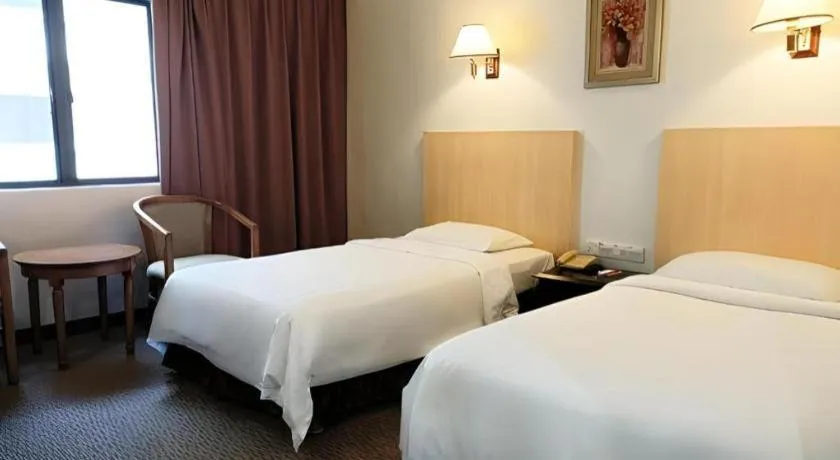 Bed in Seafest Hotel Semporna