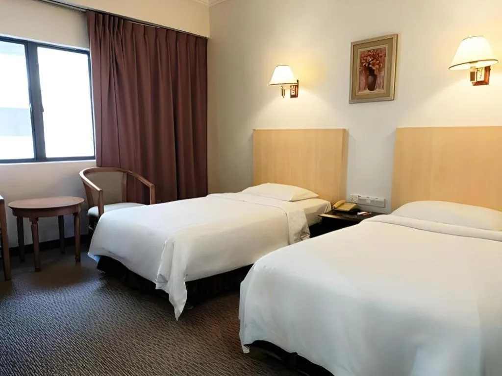 Bed in Seafest Hotel Semporna