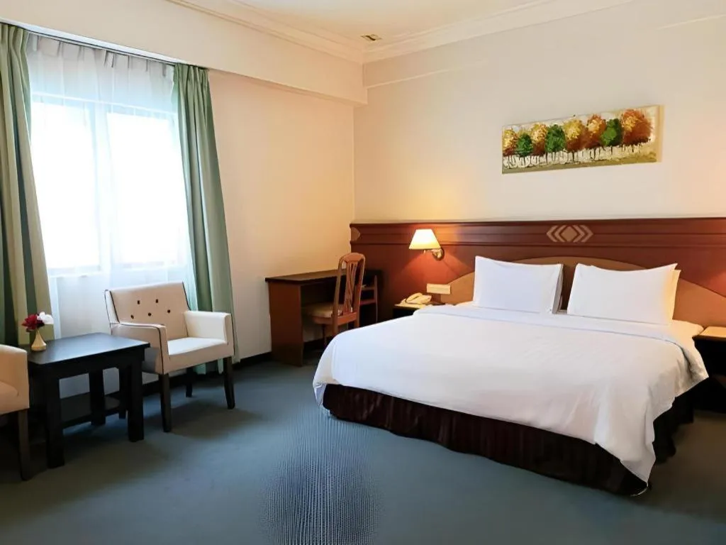 Bed in Seafest Hotel Semporna