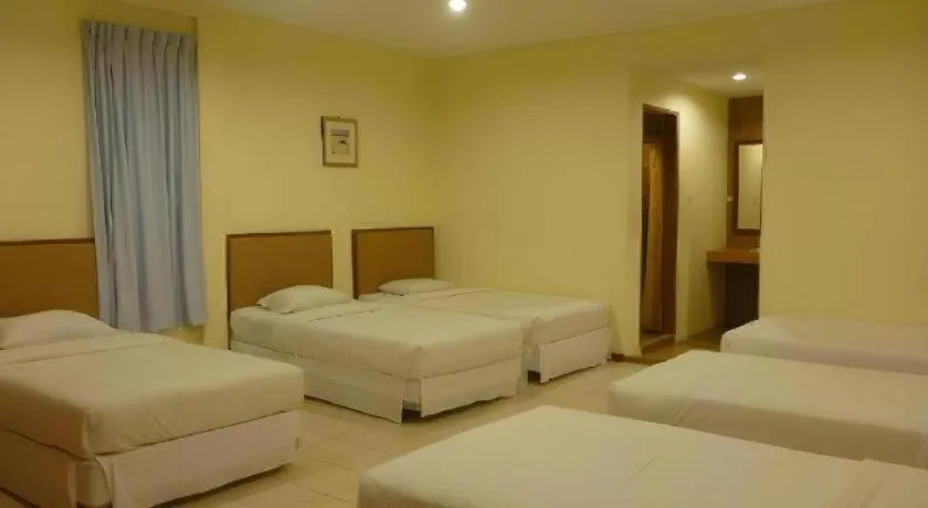 Bed in Seafest Hotel Semporna