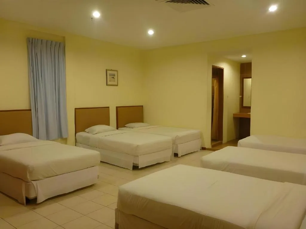 Bed in Seafest Hotel Semporna