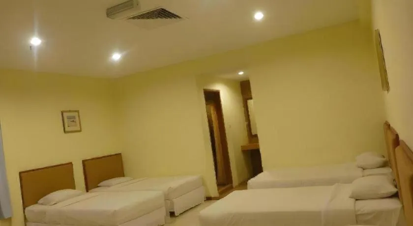 Bed in Seafest Hotel Semporna