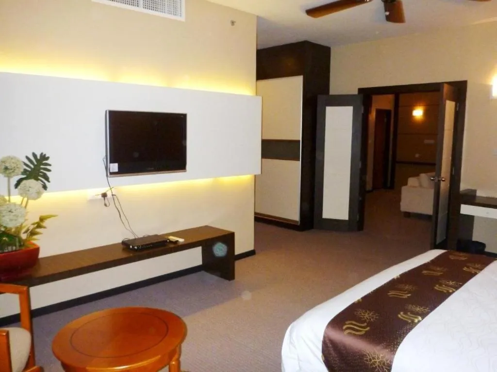 Bed in Seafest Hotel Semporna