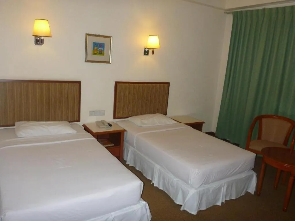 Bed in Seafest Hotel Semporna