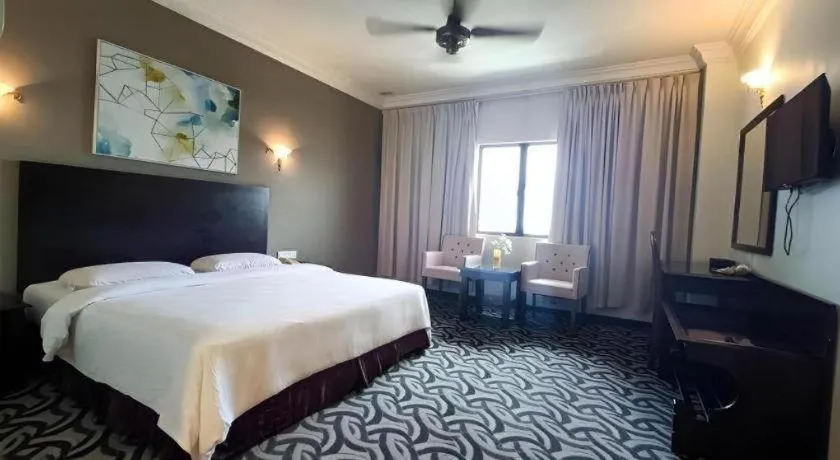 Bed in Seafest Hotel Semporna