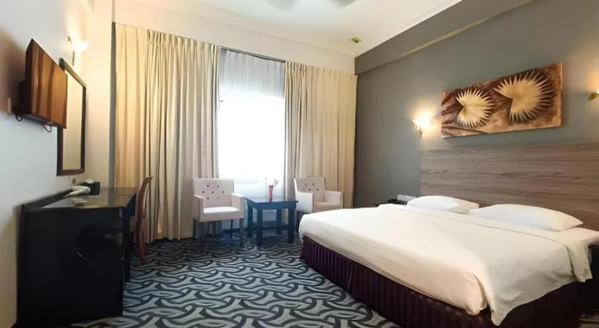 Bed in Seafest Hotel Semporna