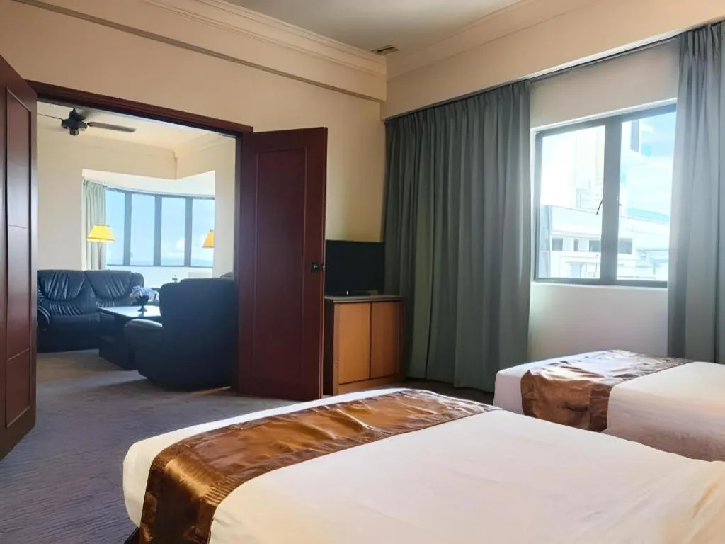 Bed in Seafest Hotel Semporna