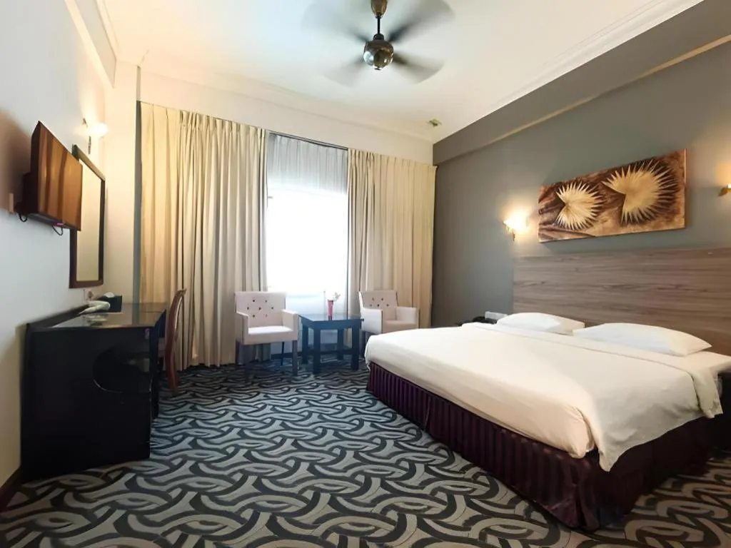 Bed in Seafest Hotel Semporna