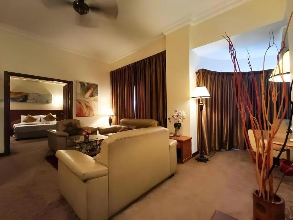 Bed in Seafest Hotel Semporna