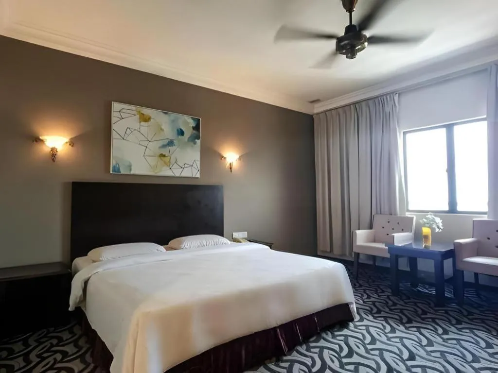 Bed in Seafest Hotel Semporna