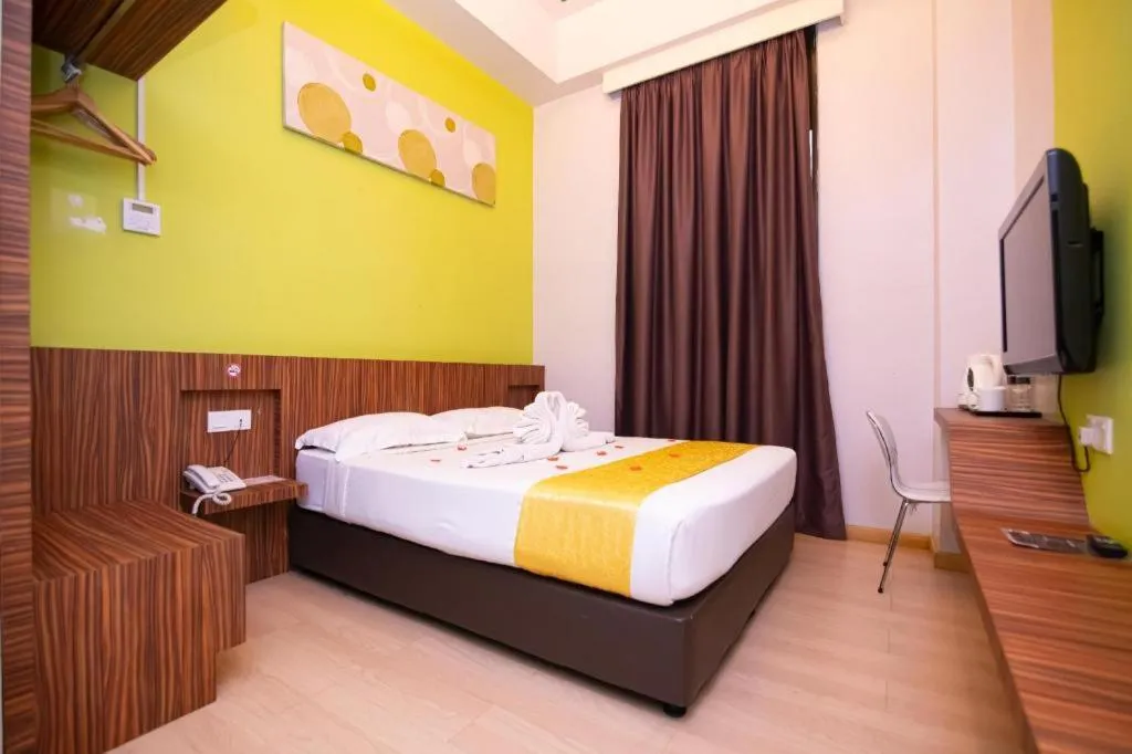 Bed in Sri Manja Boutique Hotel