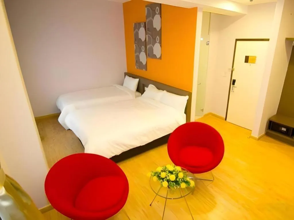 Bed in Sri Manja Boutique Hotel